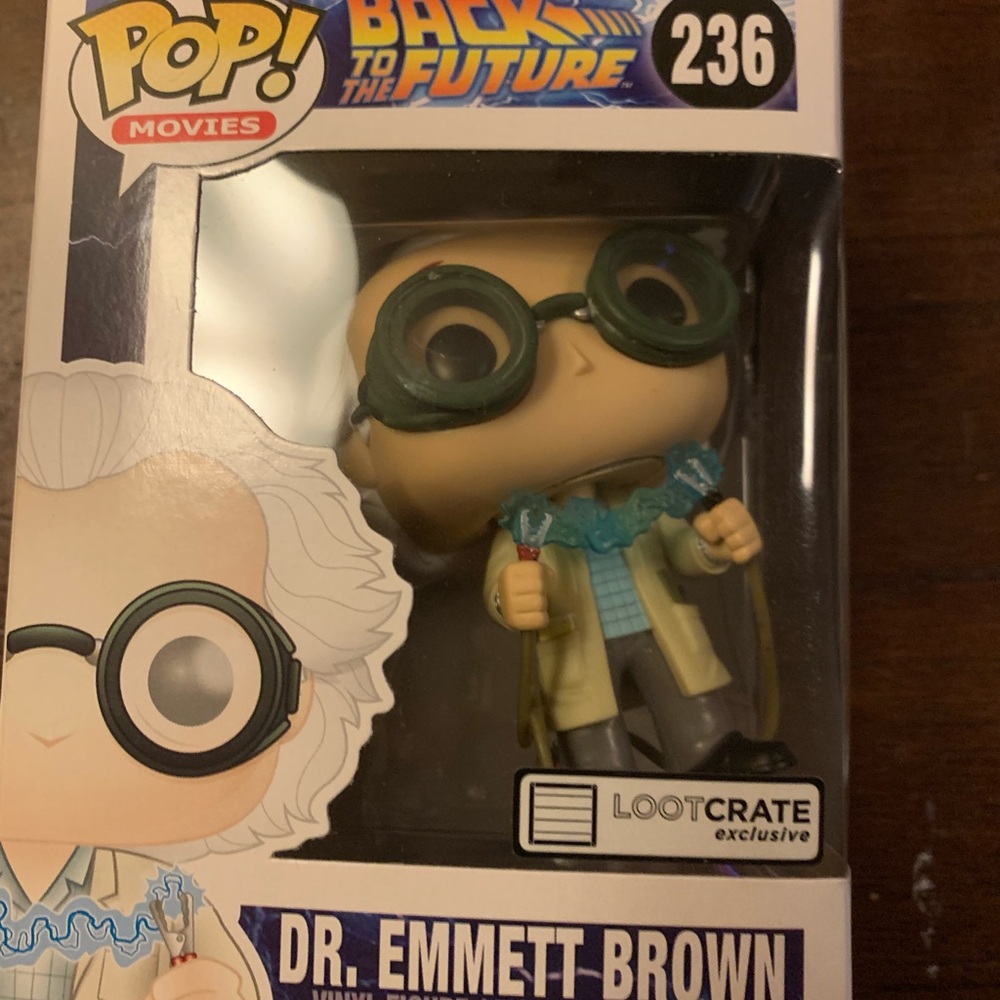 Funko Pop Back to the Future Dr Emmett Brown #236 NEW